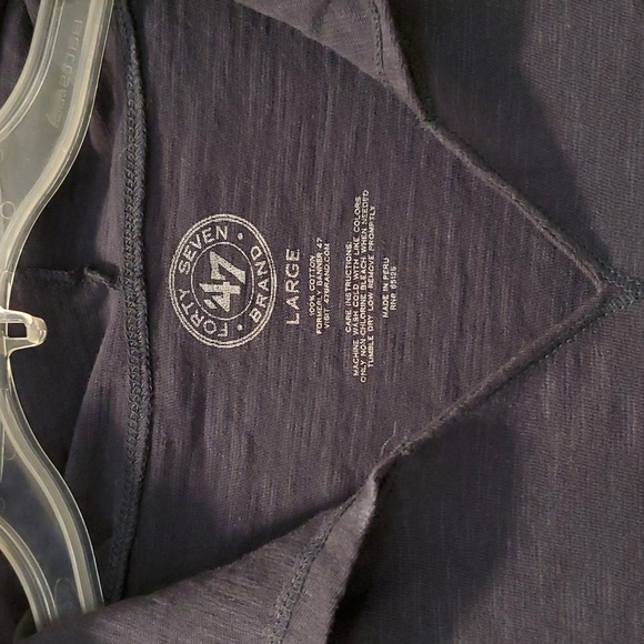 OKOBOJI UNIVERSITY HOODIE navy sz Lg - Picture 3 of 6